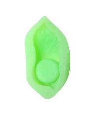 5 Adet Yaprak - Mum ve Beton Kalıp