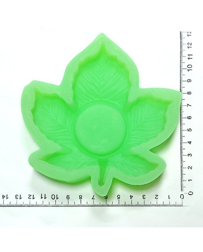 5 Adet - Asma Yaprağı - Beton Kalıp