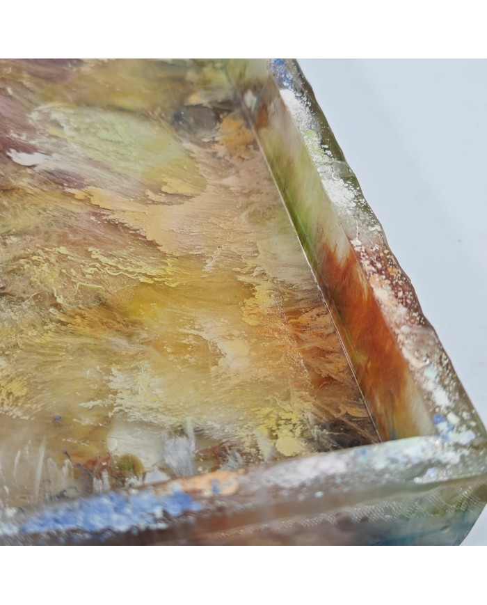 Dikdörtgen Epoksi Tepsi Kalıbı - 47x24 cm