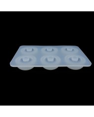 İnce Yassı 16 mm Şambala Boncuk Reçine Epoksi Kalıp -Kod:92