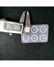 12 mm İnce Yassı Şambala Boncuk Reçine Epoksi Kalıp -Kod:91