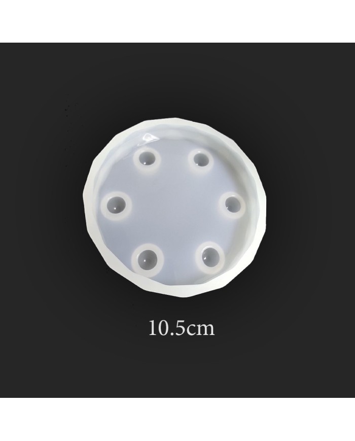 Ayakli Bardak Alti Reçine Epoksi Kalıp -Kod:47