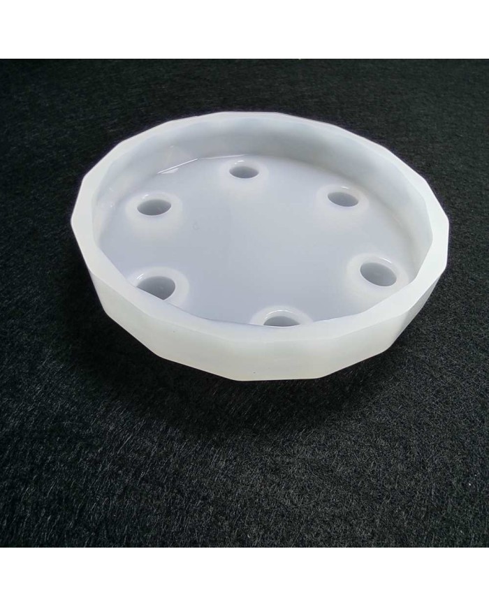 Ayakli Bardak Alti Reçine Epoksi Kalıp -Kod:47