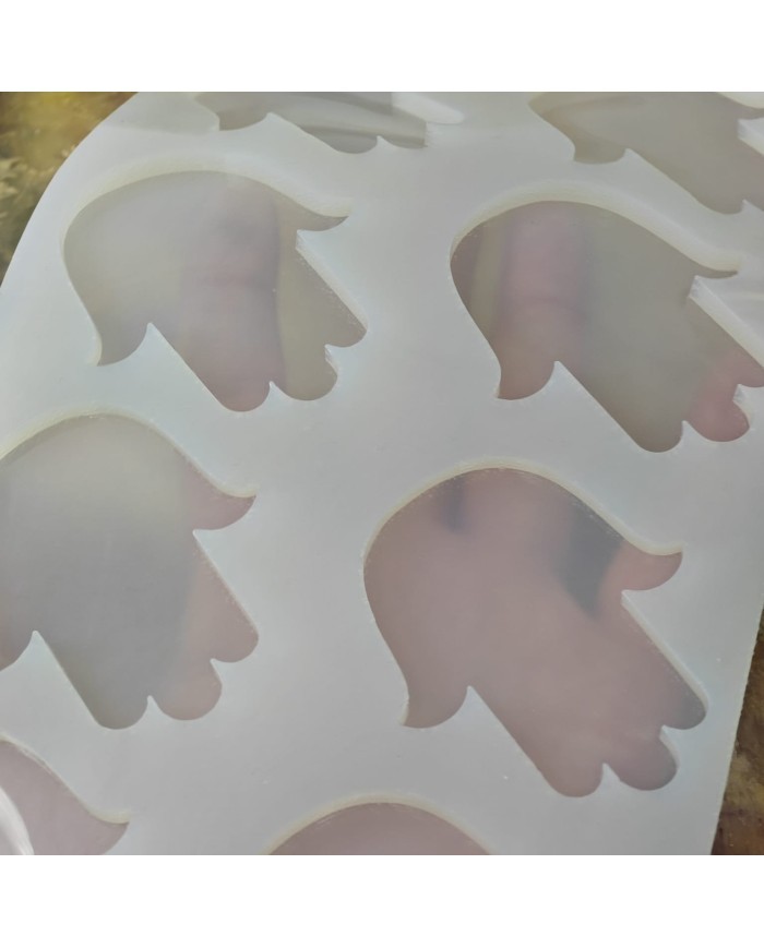 10'lu Fatma Eli Epoksi Reçine Silikon Kalıp