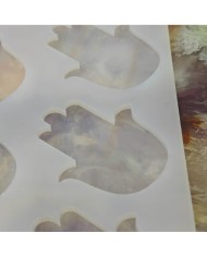 5 Adet 10'lu Fatma Eli Epoksi Reçine Silikon Kalıp