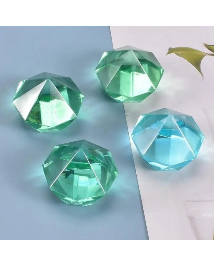 Elmas Şekilli Reçine Epoksi Takı Kalıbı - Kod:1113