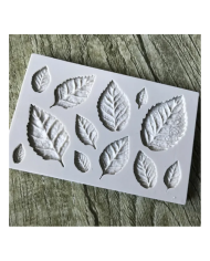 Yaprak Silikon Kalıp - Hobi Silikon Kalıbı -Kod:1129