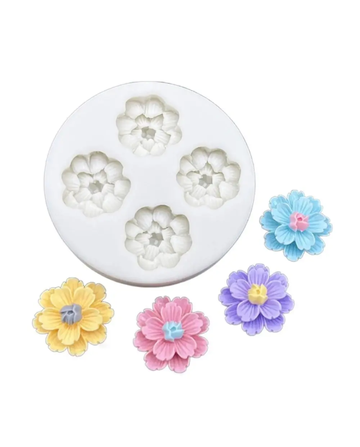 Kiraz Çiçekleri Reçine Epoksi Silikon Kalıbı - Kod:1131