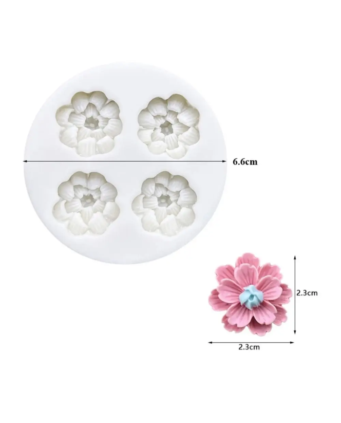 Kiraz Çiçekleri Reçine Epoksi Silikon Kalıbı - Kod:1131