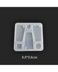 Küpe Kolye Reçine Epoksi Kalıp -Kod:126