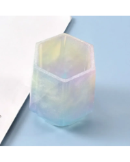 Altıgen Şekilli kalemlik- Hobi Silikon Kalıbı -Kod:1139