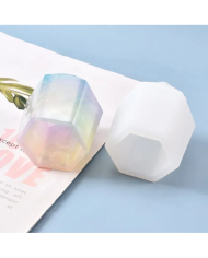 Altıgen Şekilli kalemlik- Hobi Silikon Kalıbı -Kod:1139