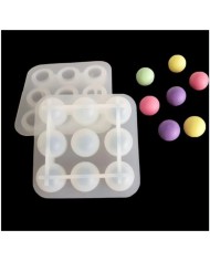 Reçine Epoksi Mum Beton Sabun Silikon Kalıbı - Kod: 1101