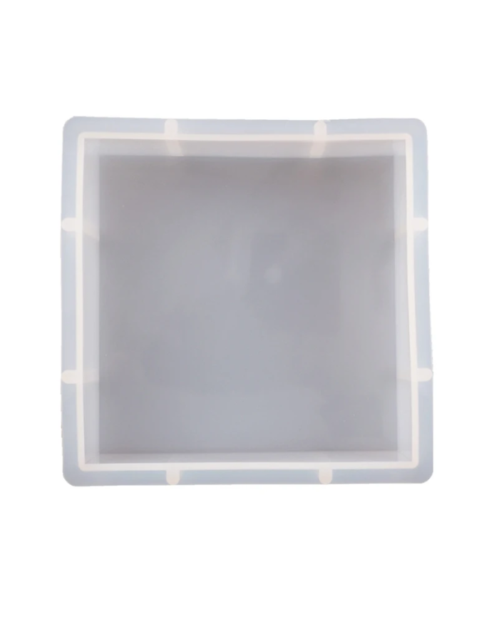 Geometri Büyük Küp Reçine Epoksi Hobi Silikon Kalıbı - Kod:1040