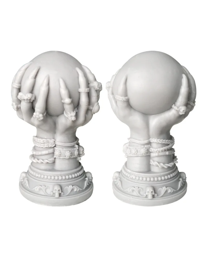 3D Daire El Şekli Reçine Epoksi Hobi Silikon Kalıbı - Kod:1106