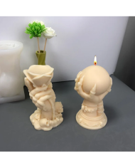 3D Daire El Şekli Reçine Epoksi Hobi Silikon Kalıbı - Kod:1106