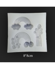 Gökkuşağı Reçine Epoksi Kalıp -Kod:60