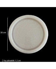 40 cm - Yuvarlak Tepsi Kalıbı