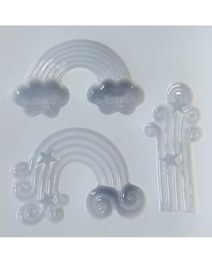 Gökkuşağı Reçine Epoksi Kalıp -Kod:60