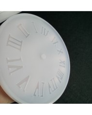 Reçine Epoksi ve Beton Roma Rakamlı Saat Kalıp -Kod:196