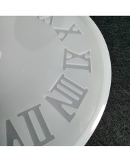 Reçine Epoksi ve Beton Roma Rakamlı Saat Kalıp -Kod:196