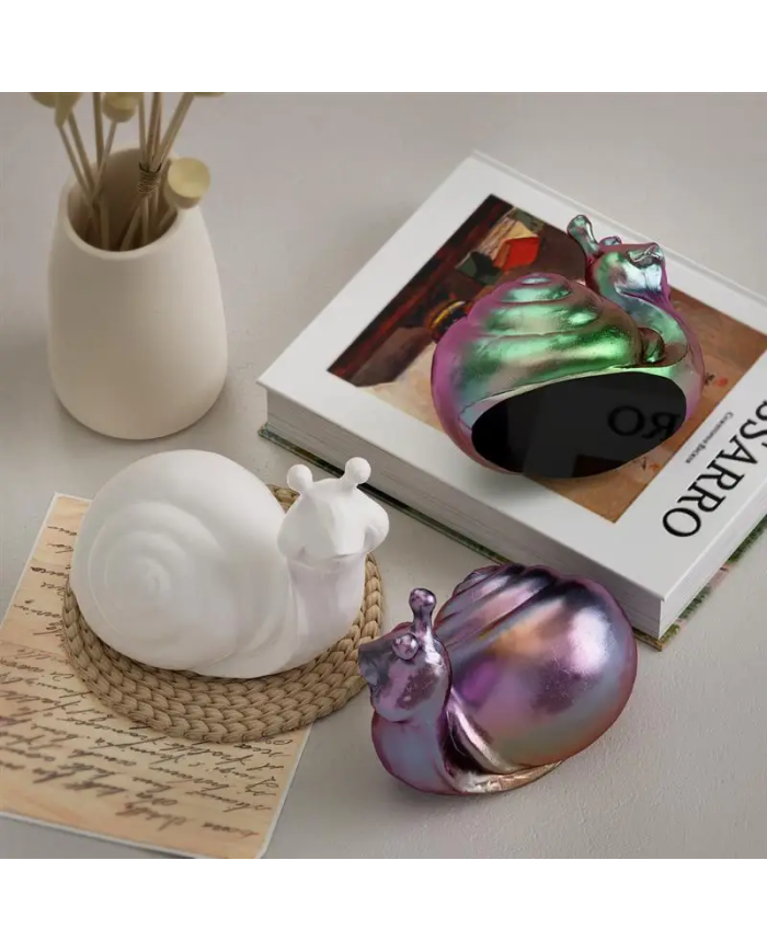 Salyangoz Model Reçine Epoksi Hobi Silikon Kalıp - Kod:1198