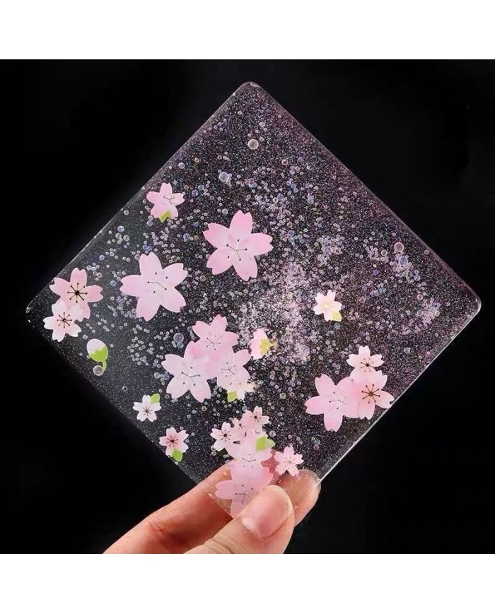 Su Yeşili Rengi Uçan Baloncuk Cam Boncuk Deliksiz 10 Gr