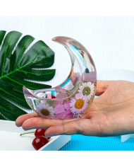 Ay Şekli Epoksi Reçine Silikon Kalıp Kod:1204