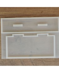 Düz Masa Üstü İsimlik Epoksi Reçine Silikon Kalıp Kod: