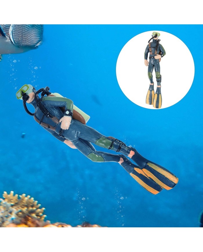 Yapay Dalgıç Adam Sarı - Mavi