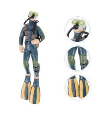 Yapay Dalgıç Adam Sarı - Mavi