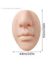 Silikon Yüz 1 Adet - Takı ve Bijuteri Mankeni