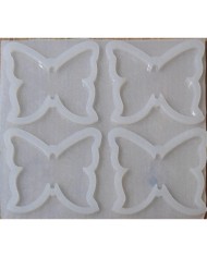 Kelebek Şekilli Epoksi Kalıbı 4'lü Kod: 1254