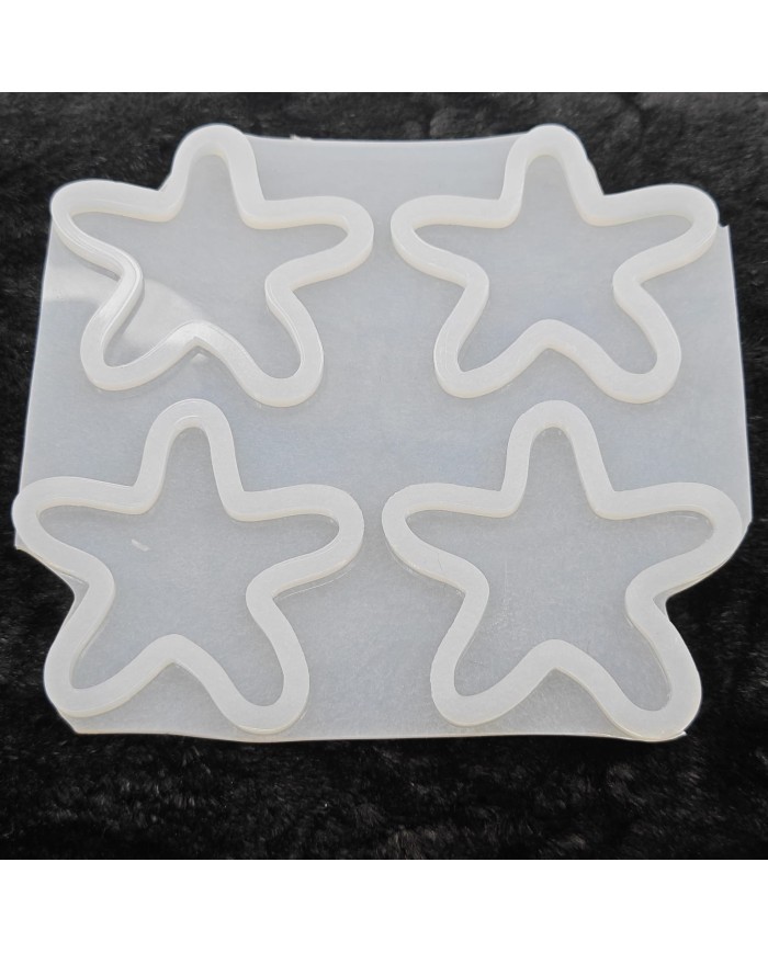 Deniz Yıldızı Epoksi Kalıbı 4'lü Kod: SN1237