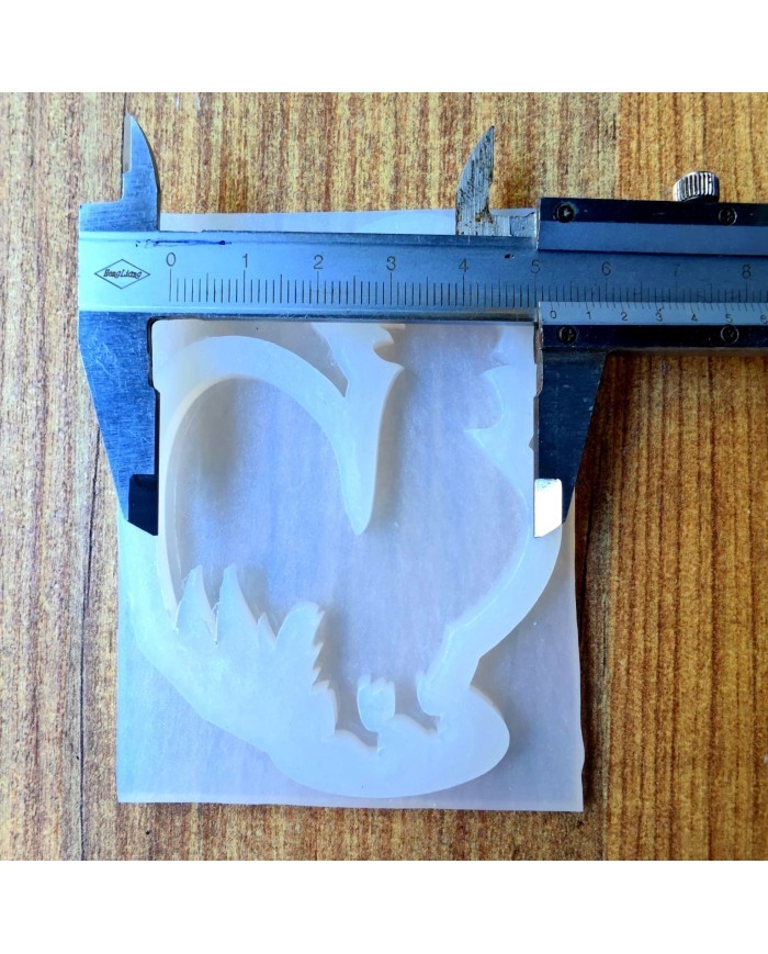 Denizli Horozu Epoksi Kalıbı - Kod: