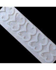 Delikli Kelebek Beton ve Epoksi Silikon Kalıbı - 5'li