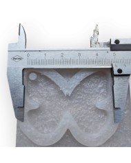 Delikli Kelebek Beton ve Epoksi Silikon Kalıbı - 5'li