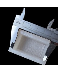 Dikdörtgen Beton ve Epoksi Silikon Kalıbı - 2x4cm