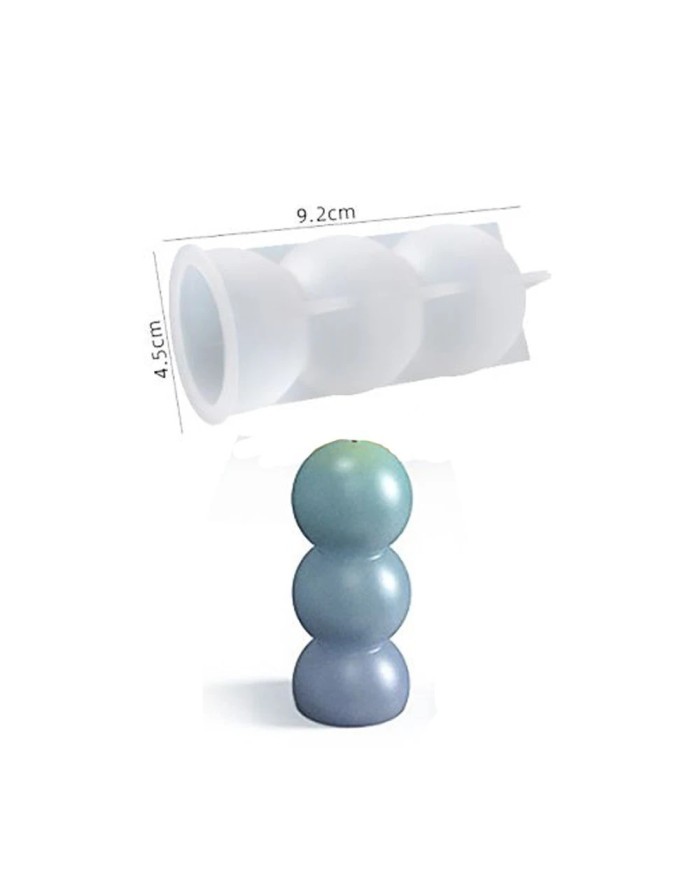 Gülle Epoksi ve Mum Silikon Kalıbı Kod: 1029