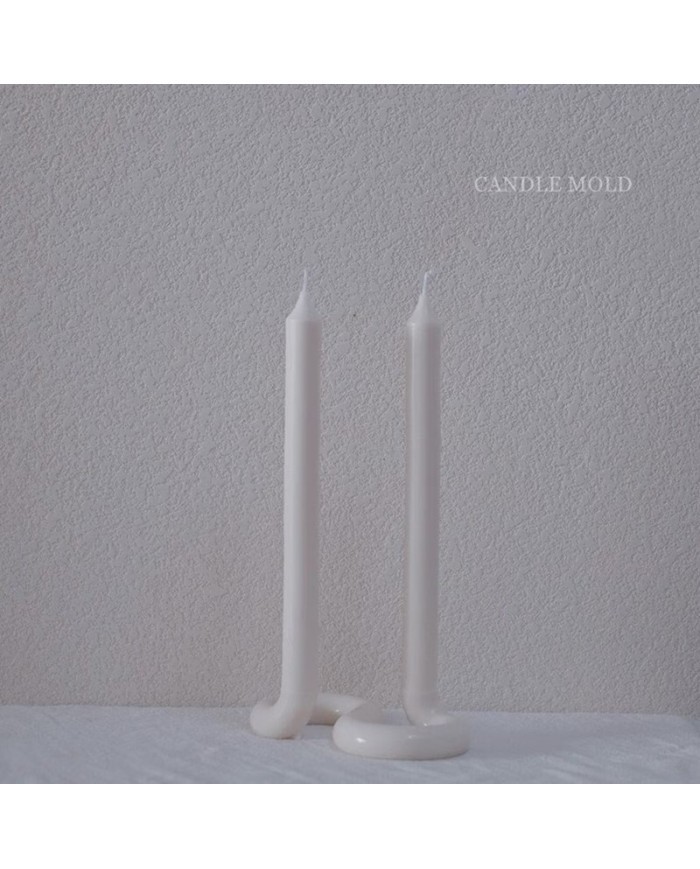 2 Uçlu Mika Mum Kalıbı - Kod: