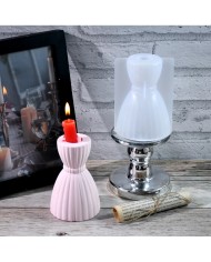 Dekoratif Şamdan Epoksi ve Beton Silikon Kalıp - Kod: 1142B