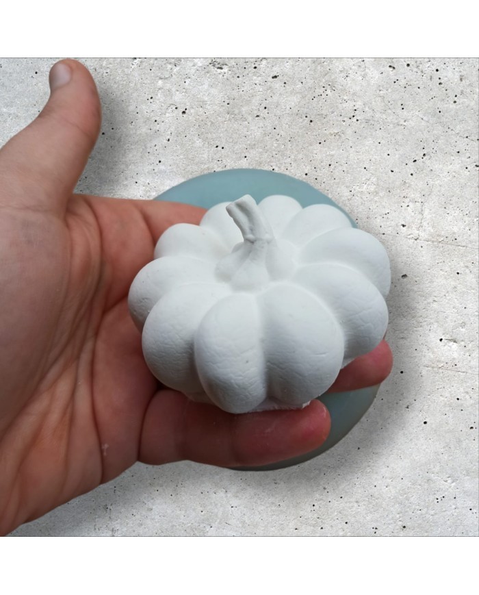 Mini Kabak Figür Epoksi, Mum ve Beton Silikon Kalıp - 6.5cm
