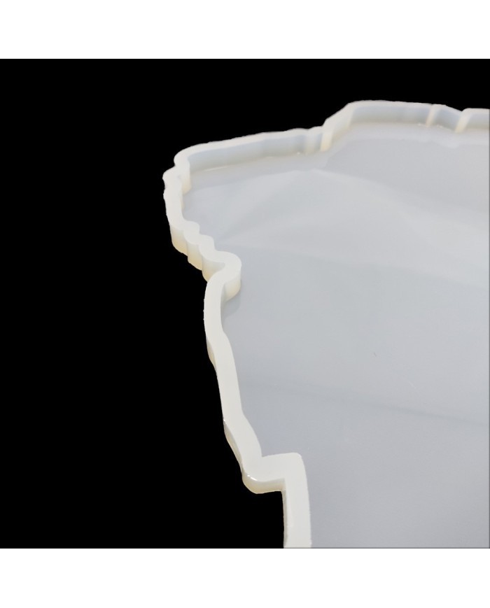 Saat ve Sehpa ve Tepsi Reçine Epoksi Kalıbı 43 cm - 806 - T1