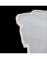 Saat ve Sehpa ve Tepsi Reçine Epoksi Kalıbı 43 cm - 806 - T1