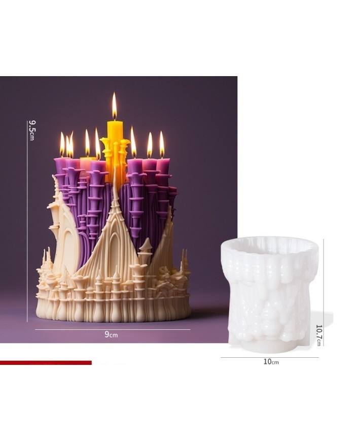 Katatirel Epoksi Mum ve Beton Kalıbı - Kod: 1199B