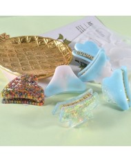 Timsah Ağızlı Gold Toka