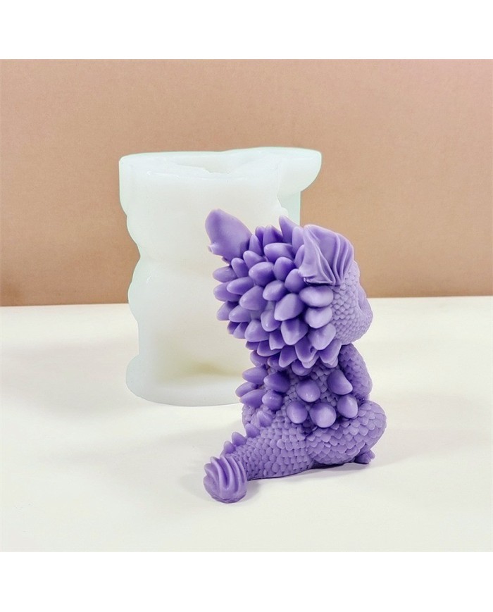 Ejderha Mum Epoksi ve Beton Kalıbı - Kod: 499B