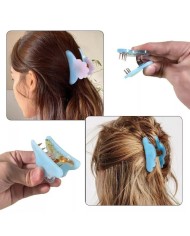 Timsah Ağızlı Gold Toka