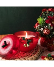 Noel Elması Mum Epoksi ve Beton Kalıbı - Kod: 1155B