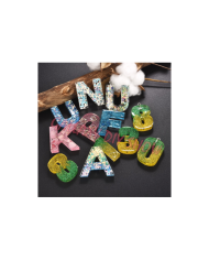 1Adet Harf Reçine Epoksi Kalıbı -Kod:220